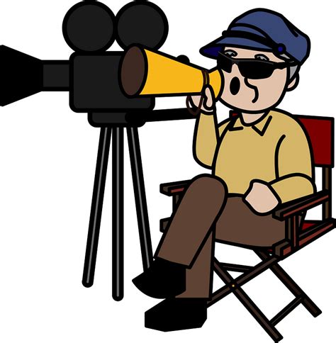 Film Director clipart. Free download transparent .PNG | Creazilla