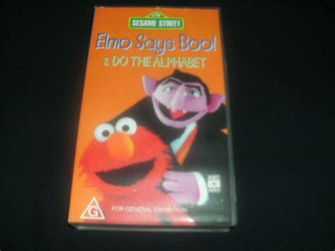 ABC~SESAME STREET ELMO SAYS BOO & DO~ VIDEO PAL VHS | eBay