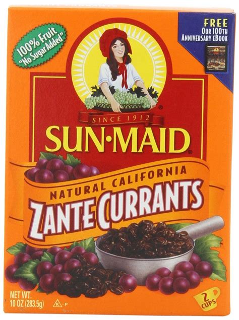 Sun Maid California Zante Currants, 10-Ounce Boxes (Pack of 6) >>> To view further, visit now ...