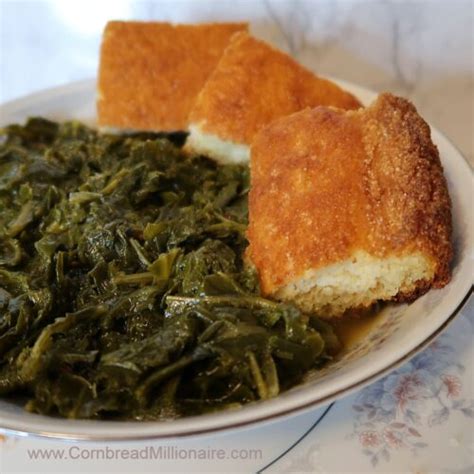 Smoky Collard Greens - Cornbread Millionaire