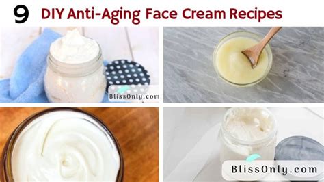 9 DIY Anti-Aging Face Cream Recipes - BlissOnly