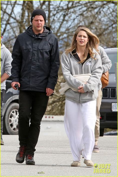 Melissa Benoist & Boyfriend Chris Wood Get Matching on 'Supergirl' Set: Photo 4066812 | Photos ...