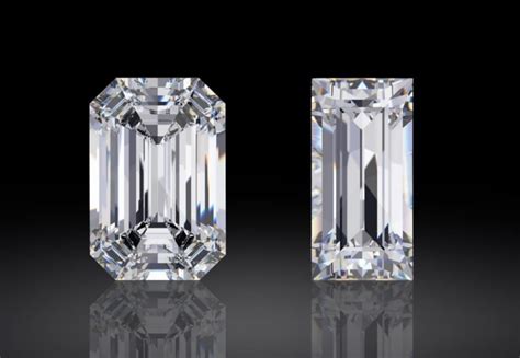 Emerald Cut vs Baguette Cut Diamonds | Diamond Buzz