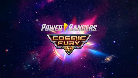 Power Rangers Cosmic Fury Official Logo shown off on hasbro pulses ...