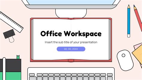 Office Workspace Free Google Slides Theme and PowerPoint Template