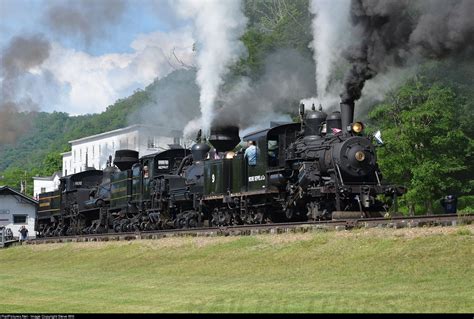 RailPictures.Net Photo: CSRR 9 Cass Scenic Railroad 3 truck 70 ton Climax at Cass, West Virginia ...