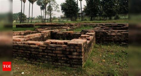 Ruins of ancient city of Patliputra at Kumhrar losing sheen | Patna News - Times of India