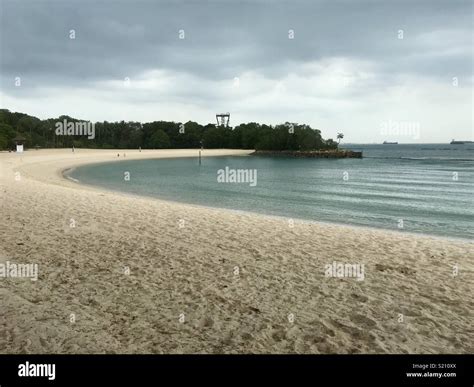 Palawan beach, Singapore Stock Photo - Alamy