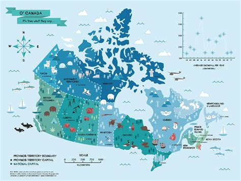 Map of Canada by littlepaperforest on DeviantArt