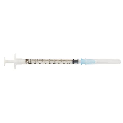 BD 25 Gauge x 5/8" Tuberculin Syringe with Needle 1 mL — Mountainside ...