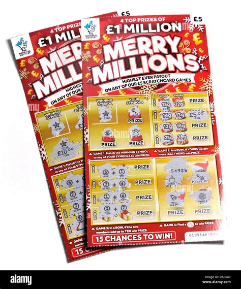 Lottery scratch card hi-res stock photography and images - Alamy