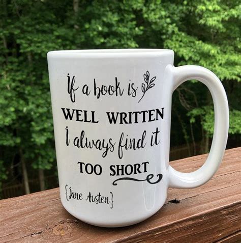 15 Fabulous Mugs for Book Lovers | Mugs, Jane austen quotes, Jane ...