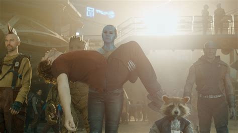 Guardians Of The Galaxy Vol. 3 Created An Ultra-Realistic Chris Pratt Doll For Karen Gillan To Carry