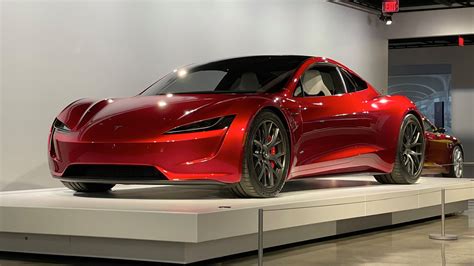 The New Tesla Roadster Prototype Is On Rare Public Display at the Petersen Museum