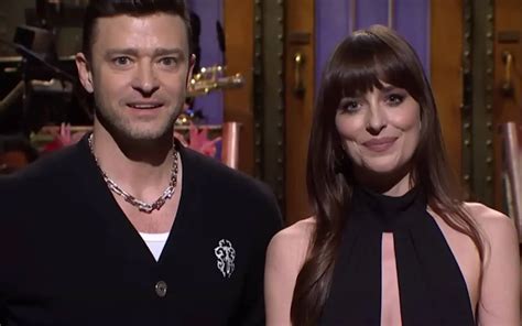 Dakota Johnson Pokes Fun at Justin Timberlake's 'Comeback' in 'SNL ...