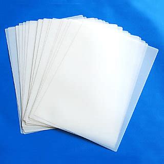 Lamination Pouch A4 Size 125 Micron Set of 100 sheets: Buy Lamination ...