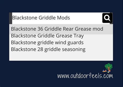 My Top 3 Blackstone Griddle Mods, Jun(2024) - Outdoor Feels