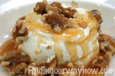 Greek Yogurt and Honey Dessert: Recipe - Finding Our Way Now