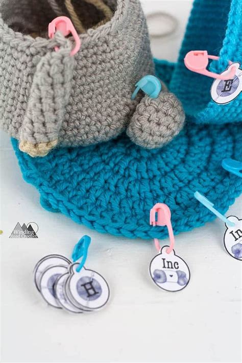 How to Use Stitch Markers in Crochet - Winding Road Crochet