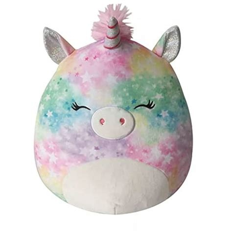 Squishmallows Prim The Rainbow Tie-Dyed Unicorn 11 Inch Plush - Walmart.com - Walmart.com