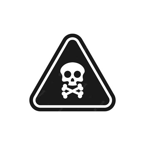 Premium Vector | Triangle danger vector sign icon