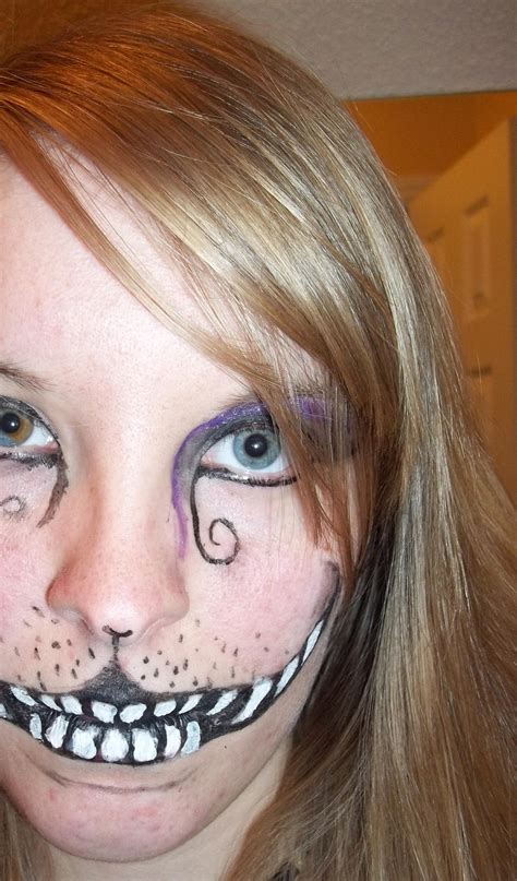 Cheshire Cat Face Paint by Kilalaflames on DeviantArt