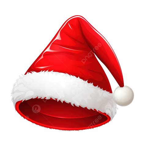 Santa Christmas Hat Clipart Vector, Christmas Hat, Santa, Clipart PNG Transparent Image and ...