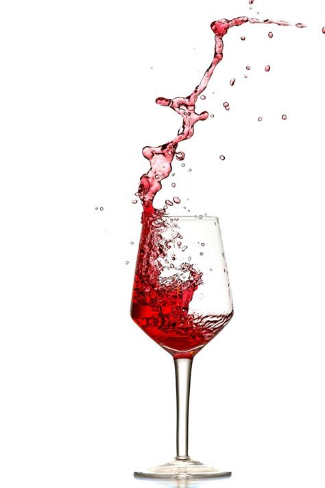 HD wallpaper: pouring of red wine in clear long stem wine glass, splash, pour out | Wallpaper Flare