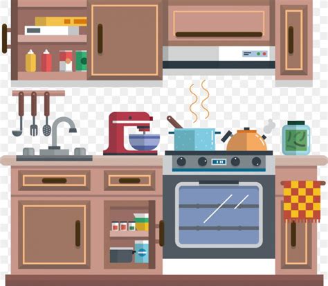 [Download 48+] Get Kitchen Cartoon Png Background jpg