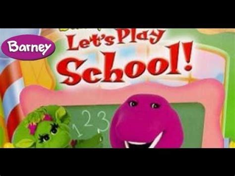 Barney - Let's Play School - YouTube