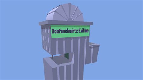 Doofenshmirtz Evil inc - Buy Royalty Free 3D model by rodrivgm [0a59aca] - Sketchfab Store