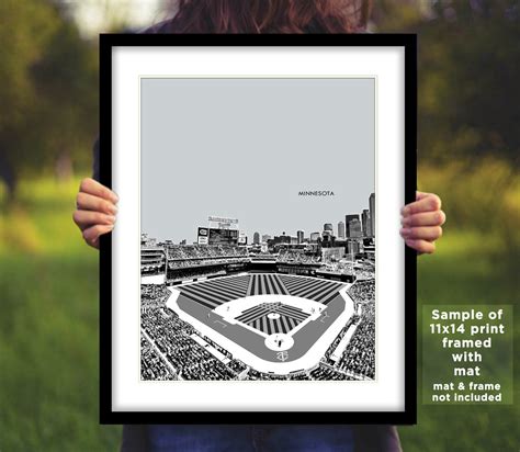 MINNESOTA TWINS Target Field Photo Picture Baseball Stadium - Etsy