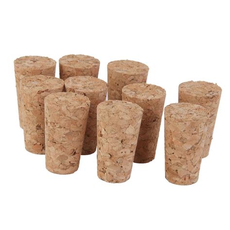 10pcs Tapered Corks Stoppers DIY Craft Art Model Building 22*17*35mm-in ...