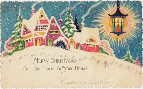 Papergreat: Five vintage holiday postcards that will be traveling the world