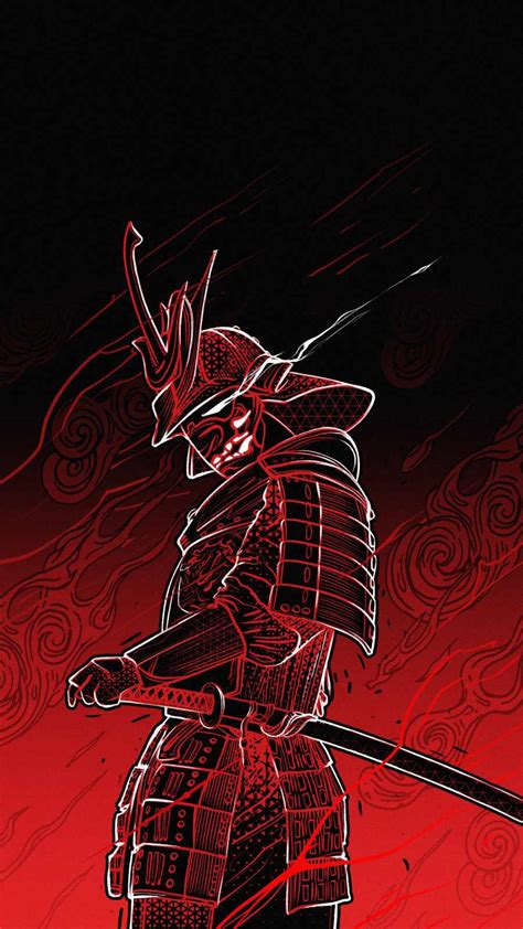 Samurai Art iPhone Wallpaper - iPhone Wallpapers