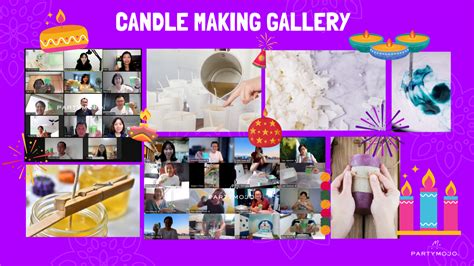 Virtual Deepavali Candle Making Workshop | Hosted by PartyMojo Singapore