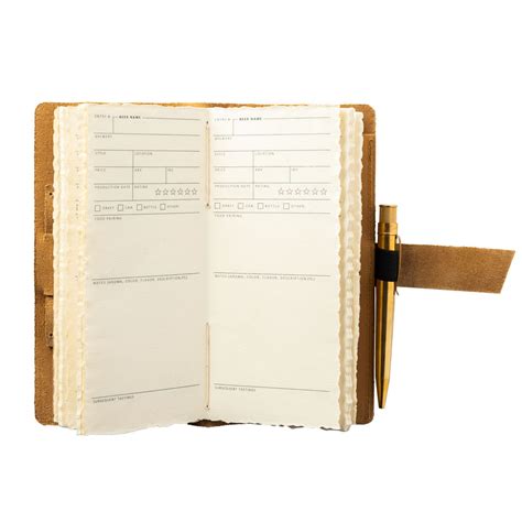 Rustico Leather Journals | Beer Log Small | Saddle Brown – The Artisan ...