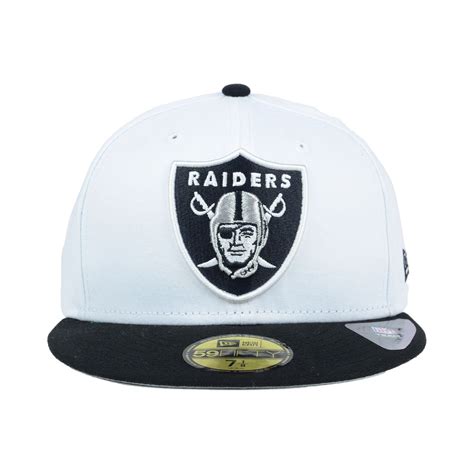 Lyst - Ktz Oakland Raiders Nfl 2 Tone White Team 59fifty Cap in White for Men