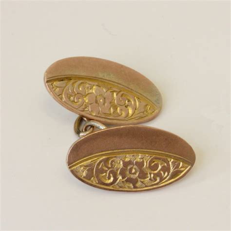 Buy Antique gold cufflinks from 1897. Sold Items, Sold Jewellery Sydney - KalmarAntiques