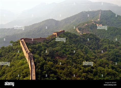 The Great Wall view Stock Photo - Alamy