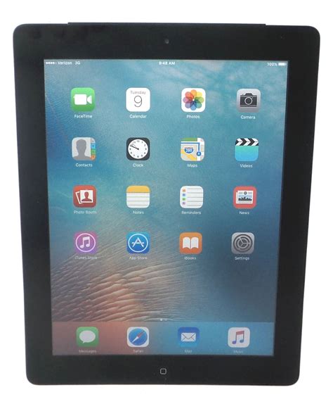 Apple iPad 2nd Gen 9.7" 16GB Wi-Fi Verizon + 3G Black MC755LL/A Please Read 885909457649 | eBay