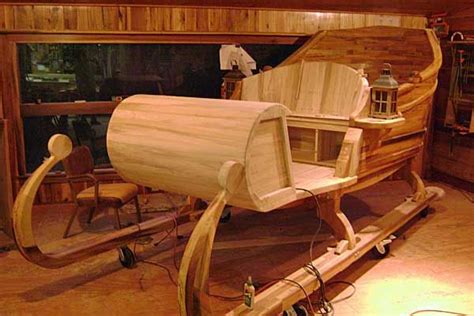 Santa Sleigh Woodworking Plans