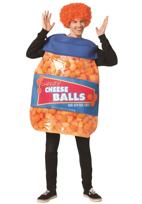 Cheese Balls Adult Costume - $64.99