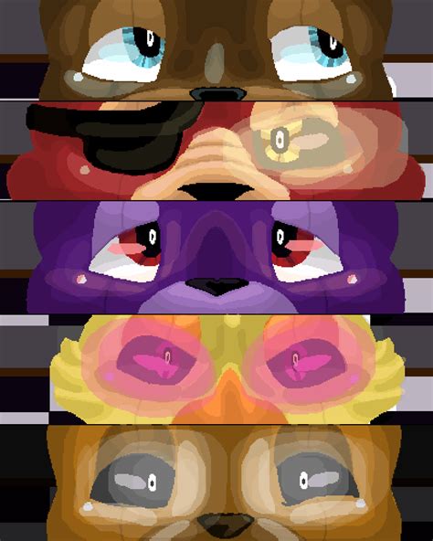 Pixilart - FNAF 1 EYES REDRAW by StampyKnowsCake