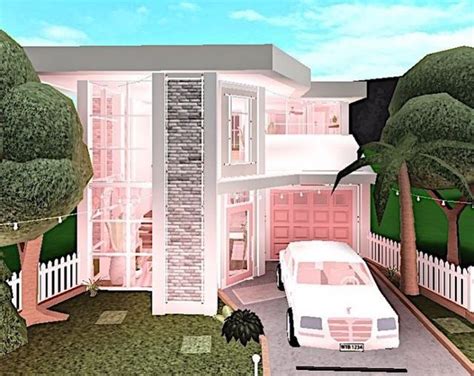 Pink blush house | House layouts, Sims house design, Unique house design