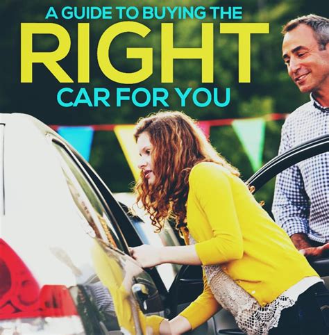 A Guide to Buying the Right Car for You