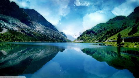 nature, Lake, Landscape, Natural Lighting Wallpapers HD / Desktop and Mobile Backgrounds