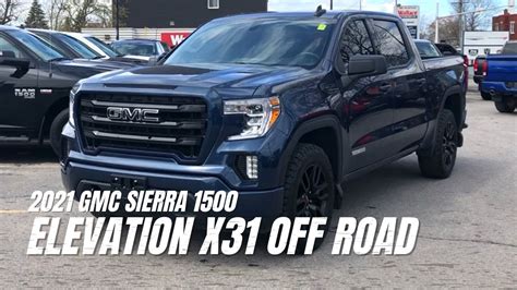 2021 GMC Sierra 1500 Elevation X31 Off-Road | Walkaround Review | 900 St-Laurent Blvd, Ottawa ...