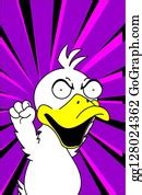 900+ Funny Duck Cartoon Background Clip Art | Royalty Free - GoGraph