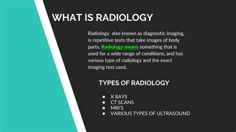 PPT - WHAT IS RADIOLOGY ITS TYPE AND COSTING PowerPoint Presentation ...